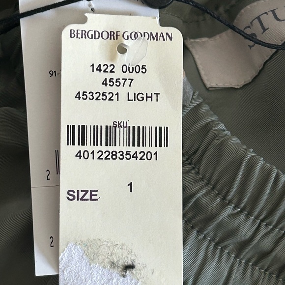 Studio Tomboy X Nylon Cargo Mini Skirt High Rise Drawstring Waist NWT Size XS - Picture 11 of 15